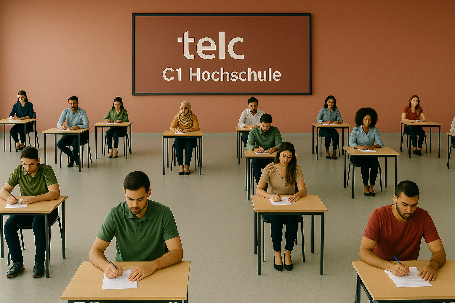 Telc C1 Hochschule - مؤهل دخول الجامعة في مركز امتحانات LANES