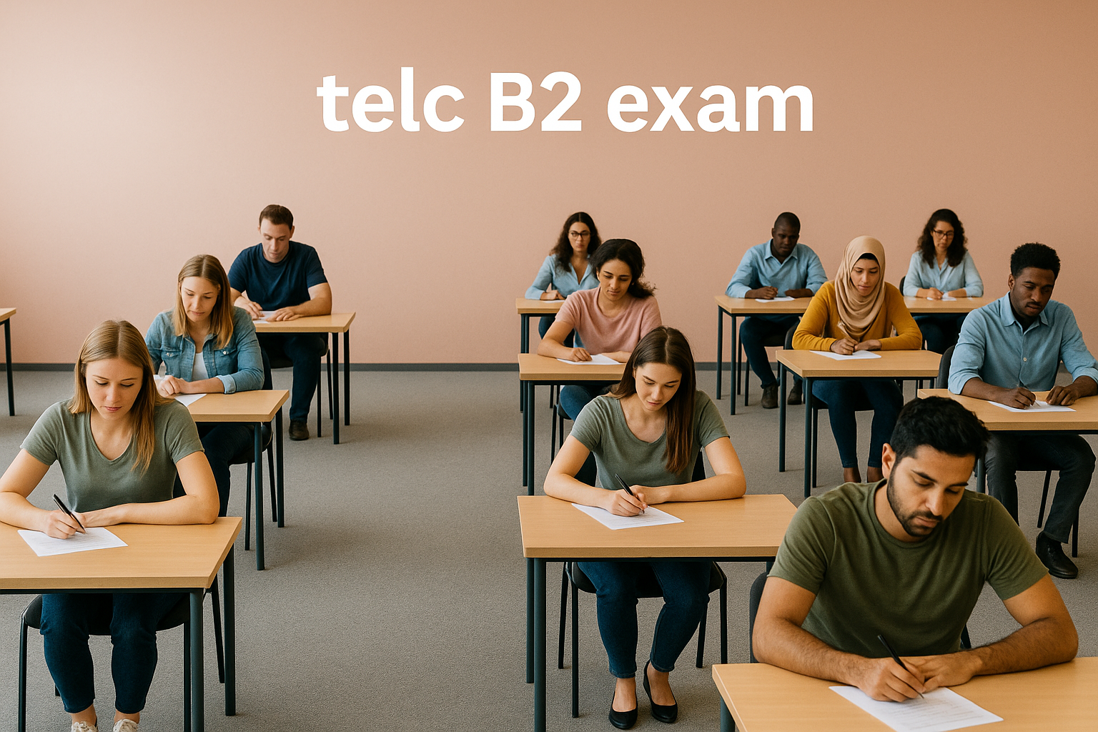 Examen Telc B2 - Usage indépendant de la langue au centre d'examen LANES