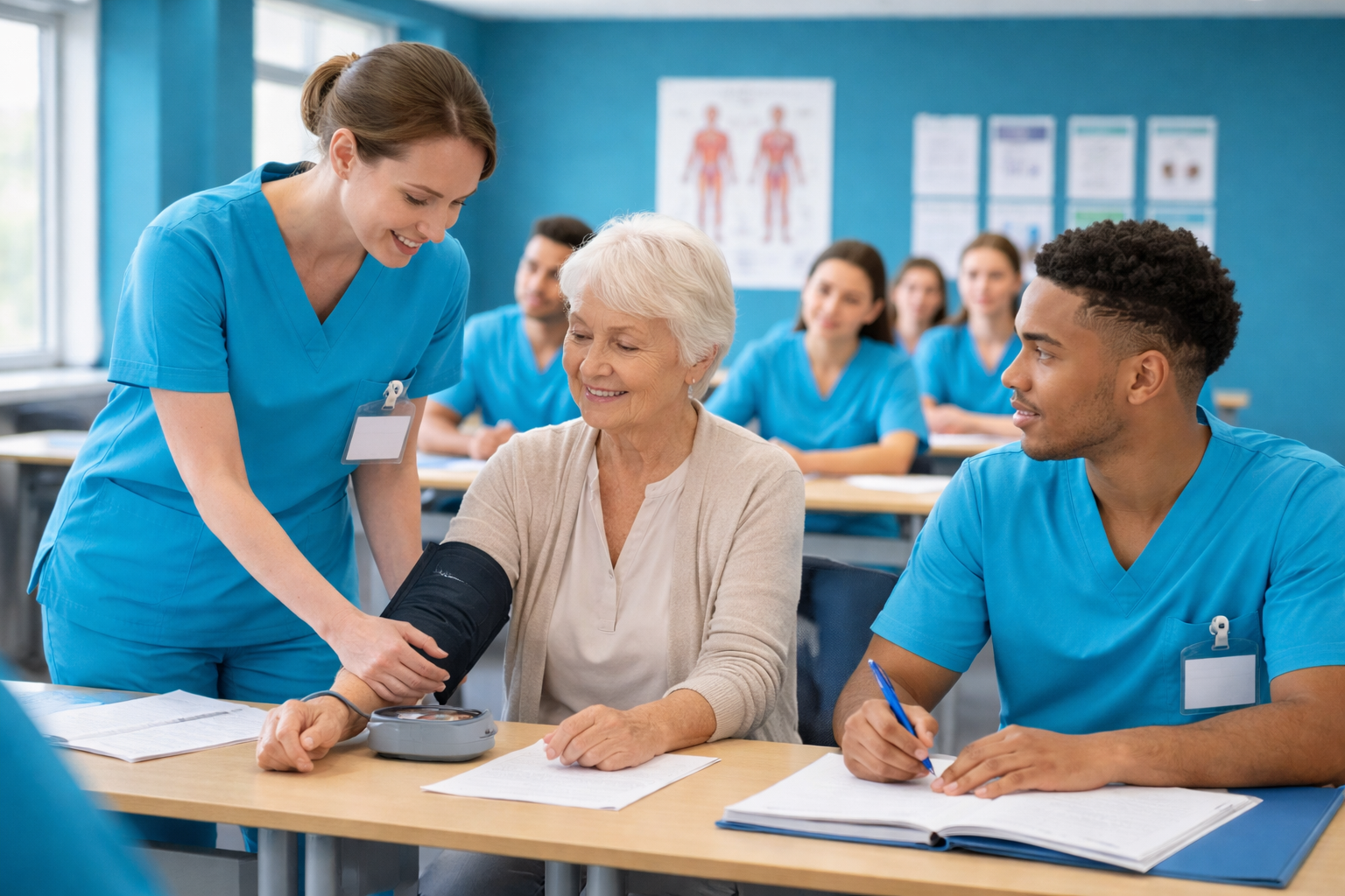 دورة لغة تخصصية للتمريض - تحضير لدى LANES Germany