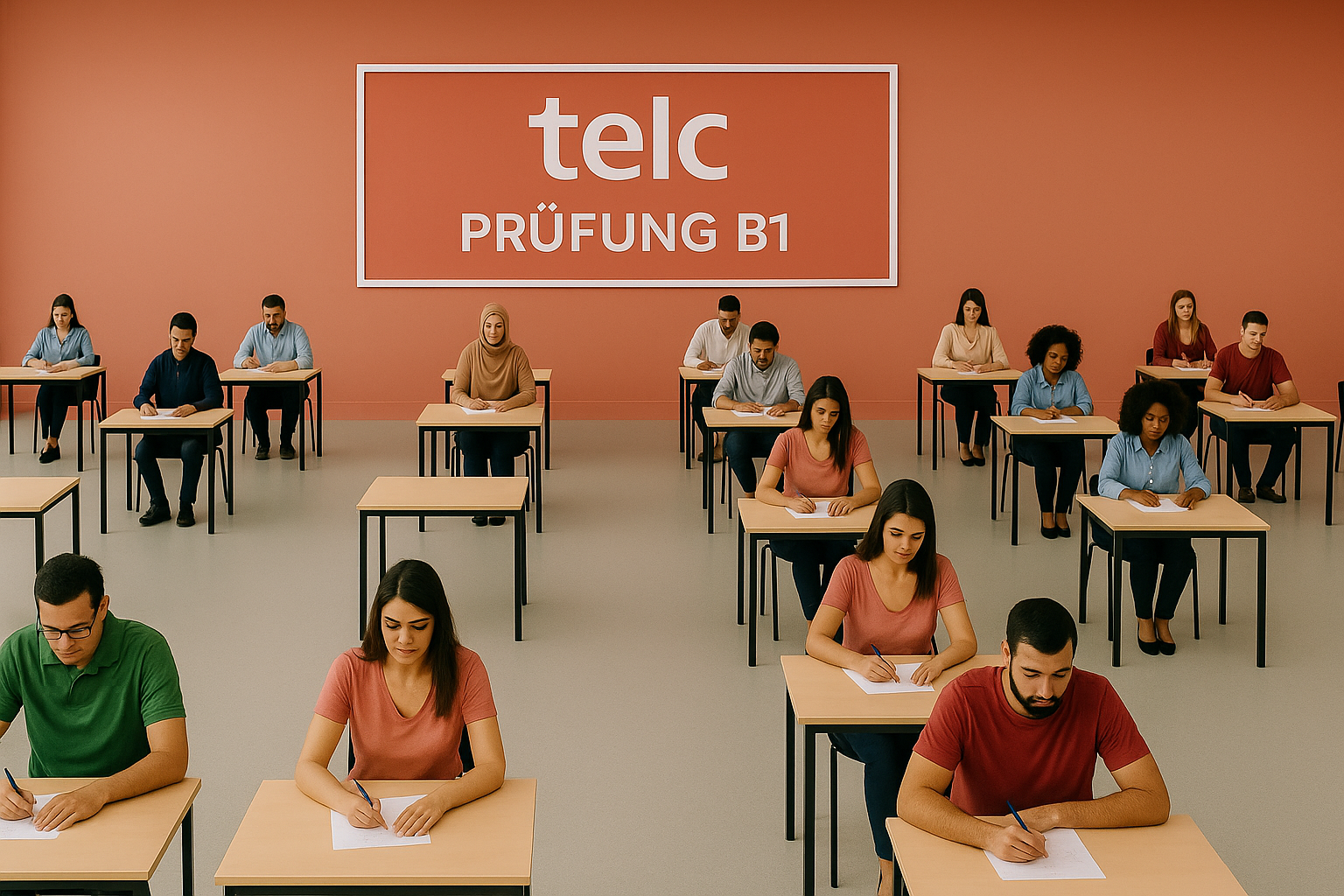 Telc B1 Prüfung bei LANES Germany - Offizielles Sprachzertifikat für Einbürgerung in Duisburg & Düsseldorf